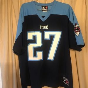 Eddie George Titans Jersey